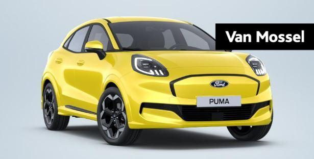 Ford Puma Gen-E Premium 44 kWh | €3.000,- Ford Voordeel! |, Puma, Leder en Stof, 44 kWh, Geel
