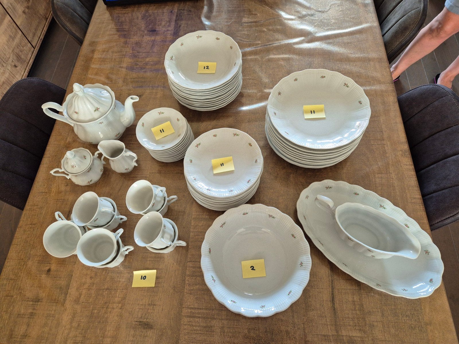 Compleet Wałbrzych Servies, Ophalen, Gebruikt, Overige stijlen, Porselein