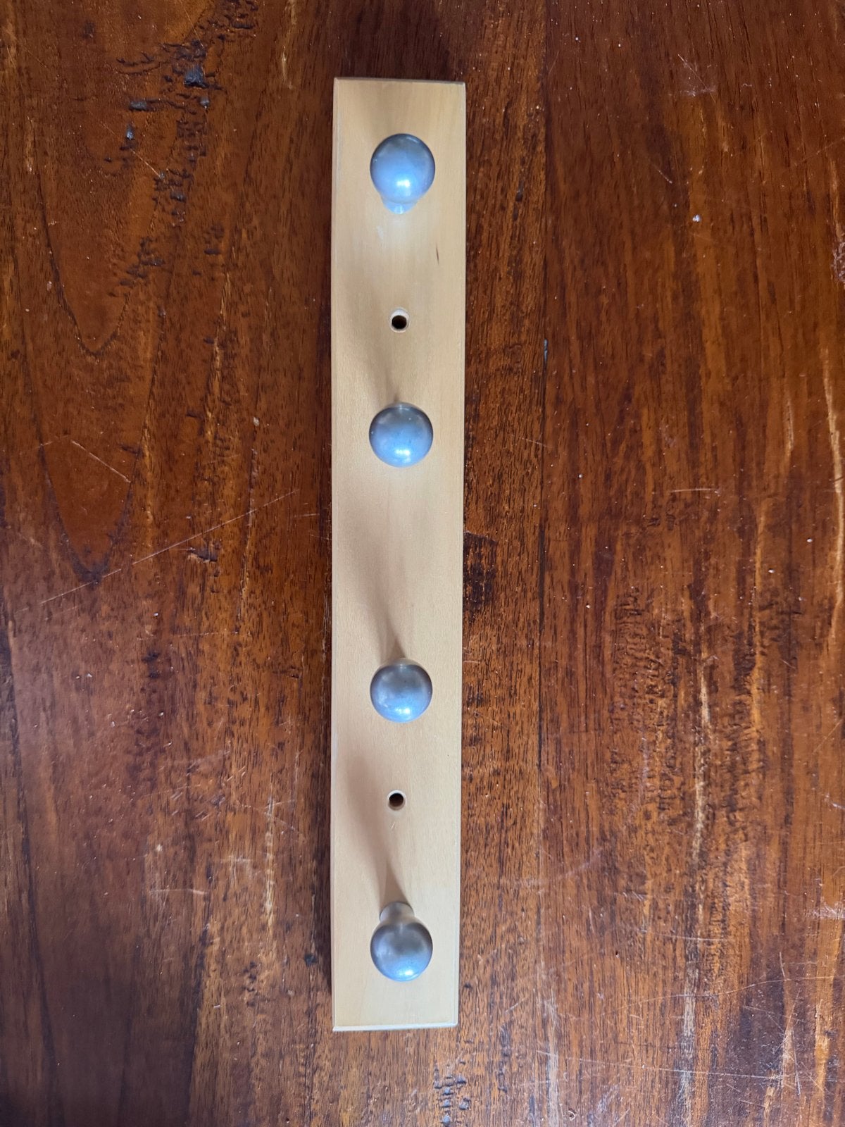 IKEA kapstokje met 4 knoppen - Hout, Gebruikt, Minder dan 100 cm, Hout, Ophalen