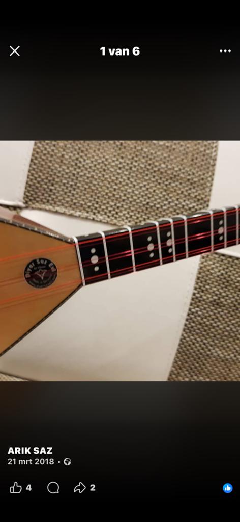 Saz- frets, toets., Ophalen