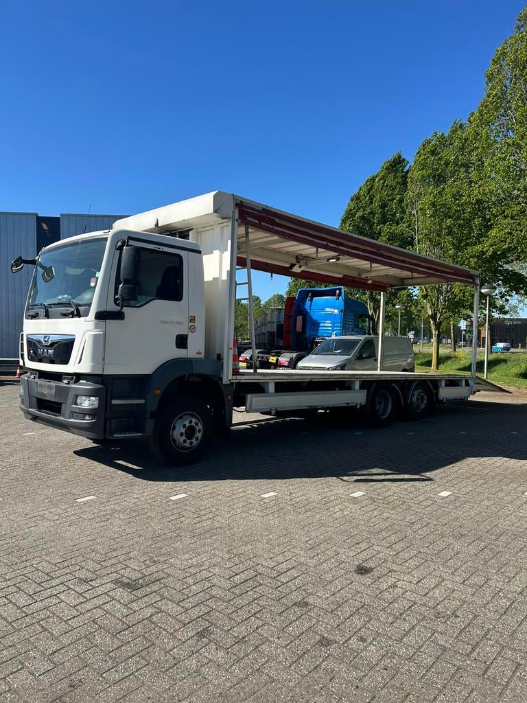 M.A.N. TGM .22-250  6c2  13 ton laadvermogen, Automaat, Stof, Euro 6, MAN