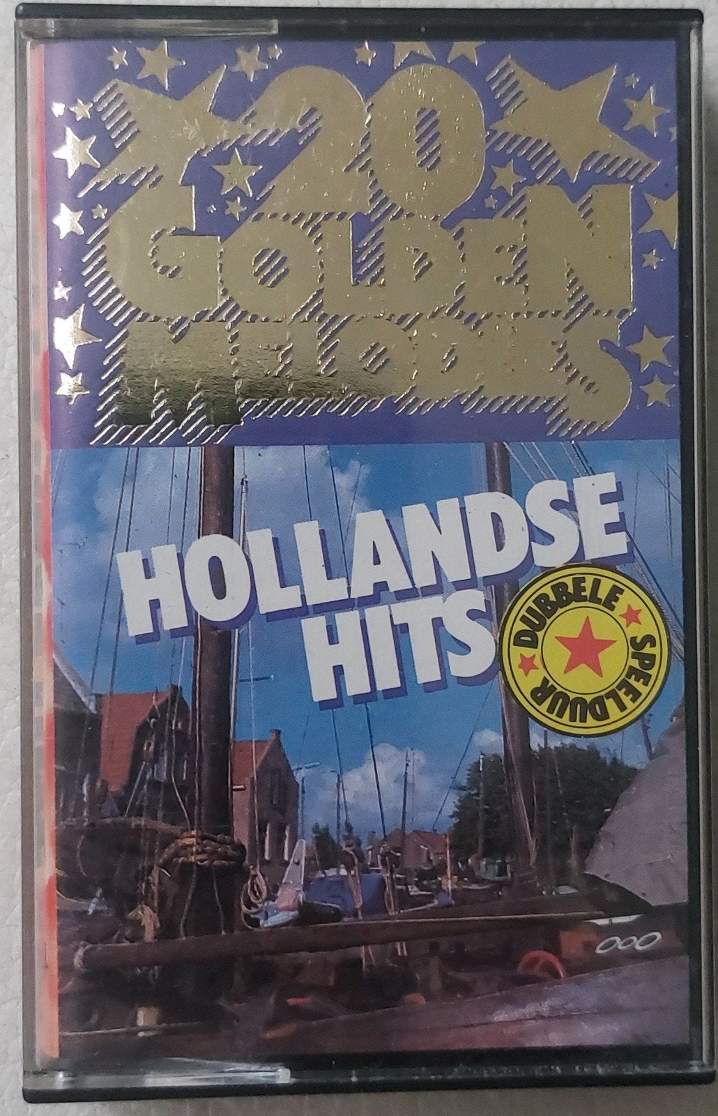 20 Golden Hits - Hollandse Hits Dubbele Speelduur Cassette, Cd's en Dvd's, Cassettebandjes, Gebruikt, 1 bandje, Ophalen of Verzenden