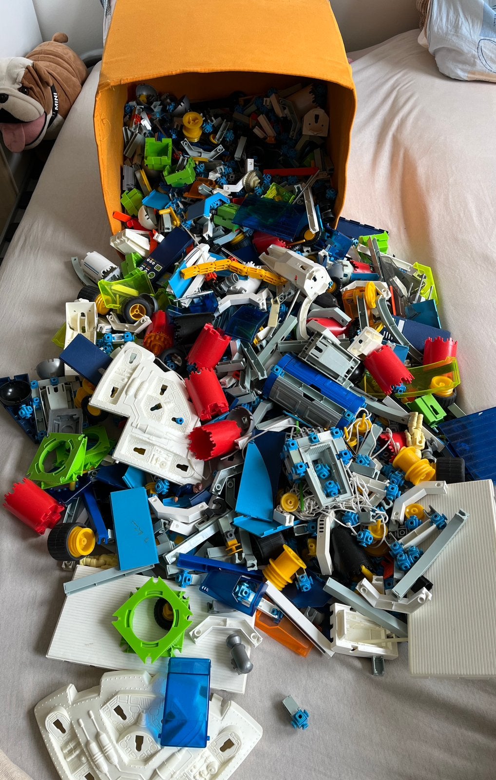 Vintage Fisher Price Construx bouwspeelgoed, Ophalen, Gebruikt, Overige typen