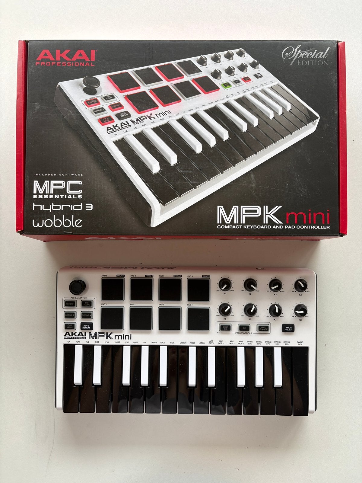 Akai MPK mini, Ophalen, Zo goed als nieuw