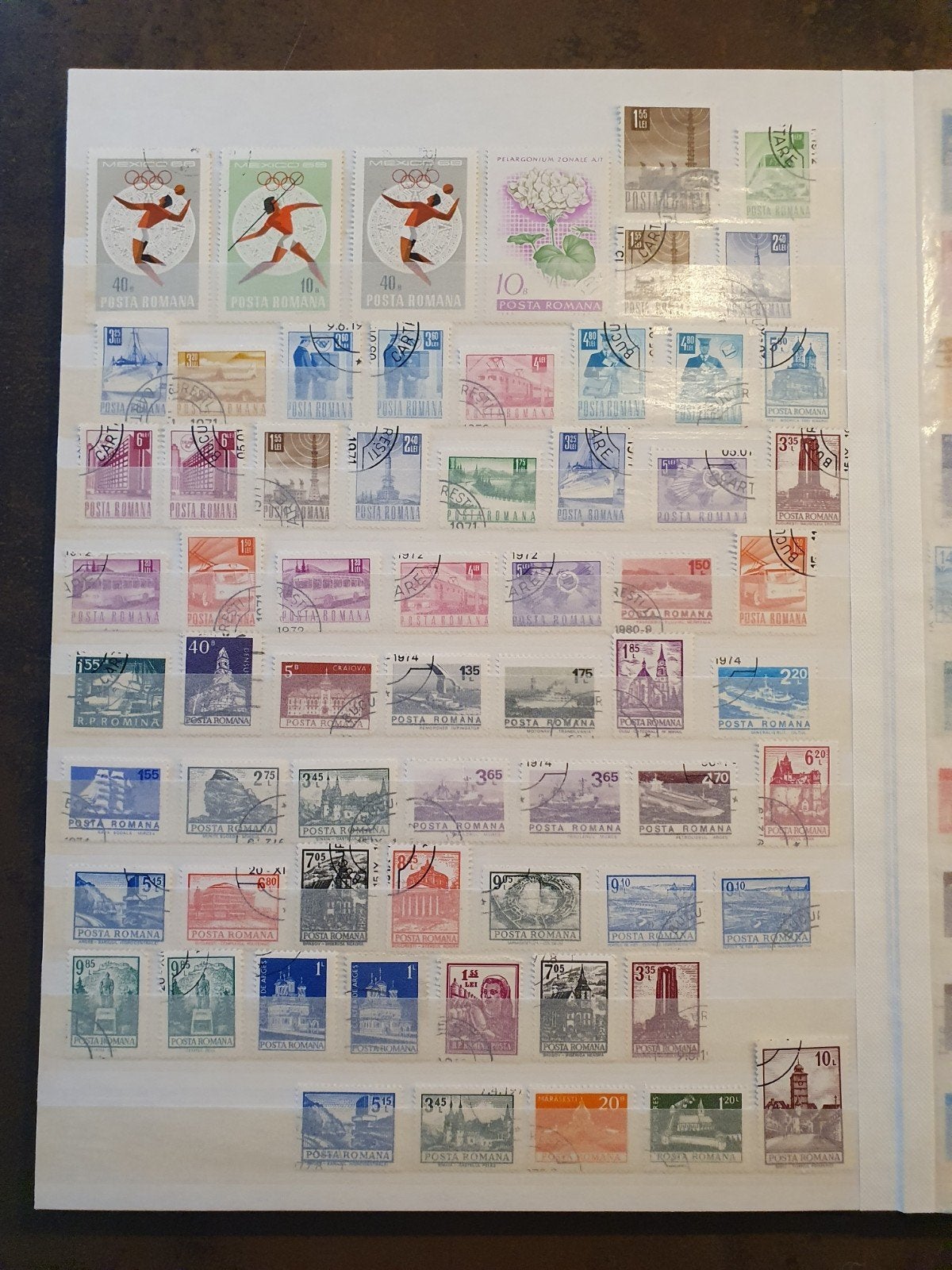 Roemenie: Collectie Roemeense postzegels, Postzegels en Munten, Postzegels | Nederland, Ophalen of Verzenden, Na 1940, Gestempeld