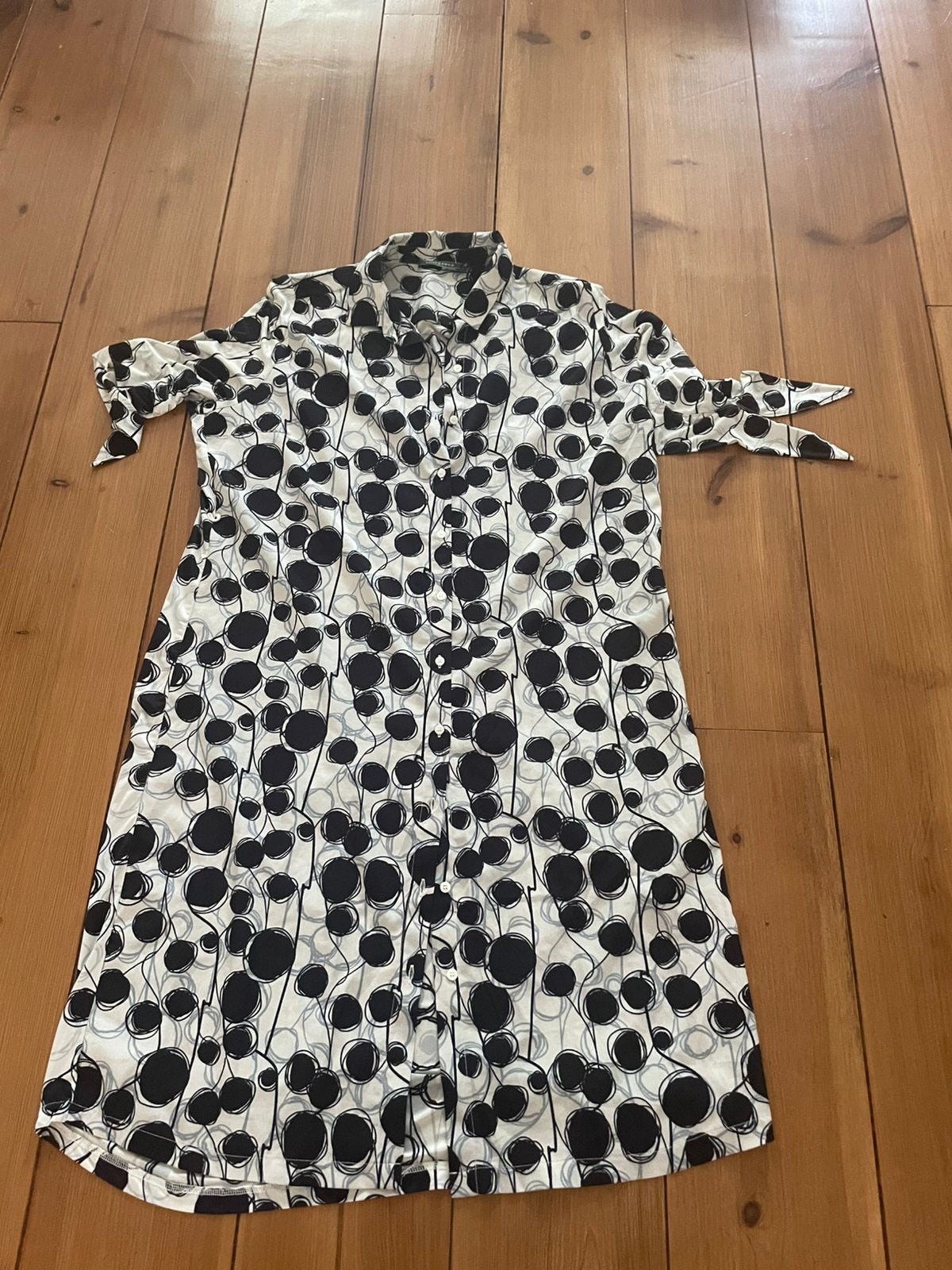Fijne luchtige doorknoop jurk Lizzy&Coco, maat L/XL, Overige kleuren, Verzenden, Maat 46/48 (XL) of groter, Zo goed als nieuw