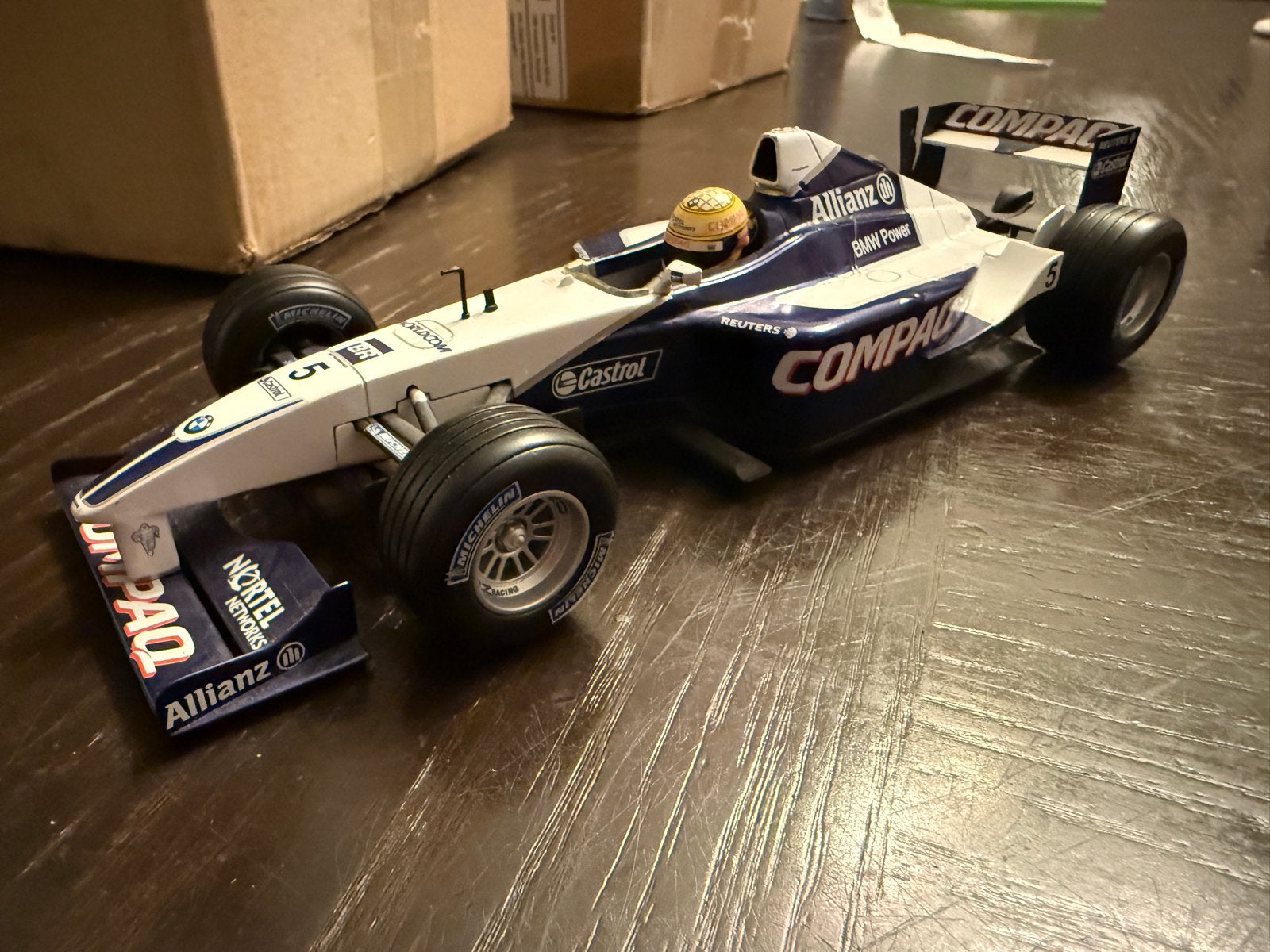 Hot Wheels Williams FW23 1:18 Ralf Schumacher F1 model, Hobby en Vrije tijd, Modelauto's | 1:18, Ophalen of Verzenden, Gebruikt