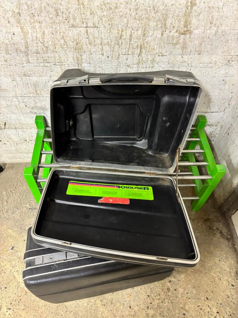 KRAUSER Motorfiets Zijkoffers - Set van 2, Motoren, Ophalen of Verzenden, Gebruikt