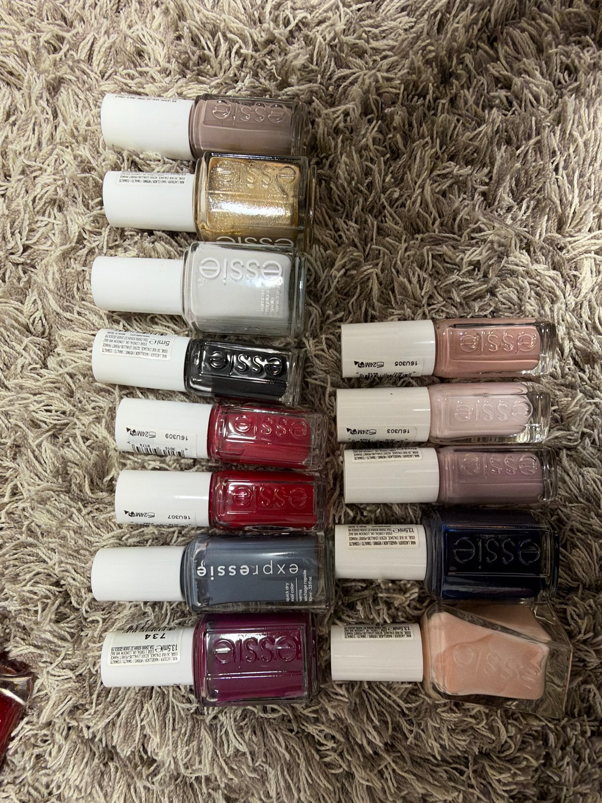 Essie Nagellak Collectie - Diverse Kleuren en Types, Overige kleuren, Ophalen of Verzenden, Zo goed als nieuw, Handen en Nagels