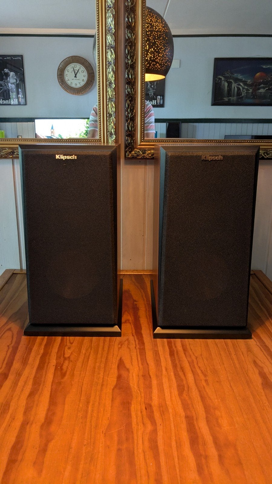 Klipsch Luidsprekers RP 160M zeer goede staat, Ophalen, Zo goed als nieuw, 60 tot 120 watt, Boekenplank luidspreker