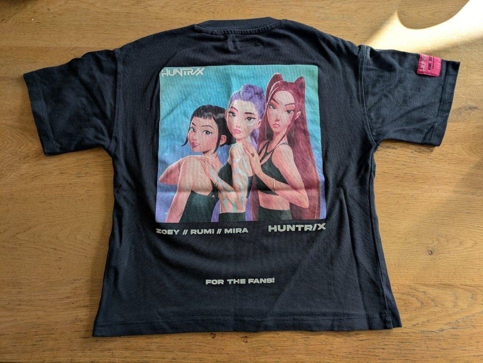 Huntrix shirt maat 140, Ophalen of Verzenden, Zo goed als nieuw, Maat 140