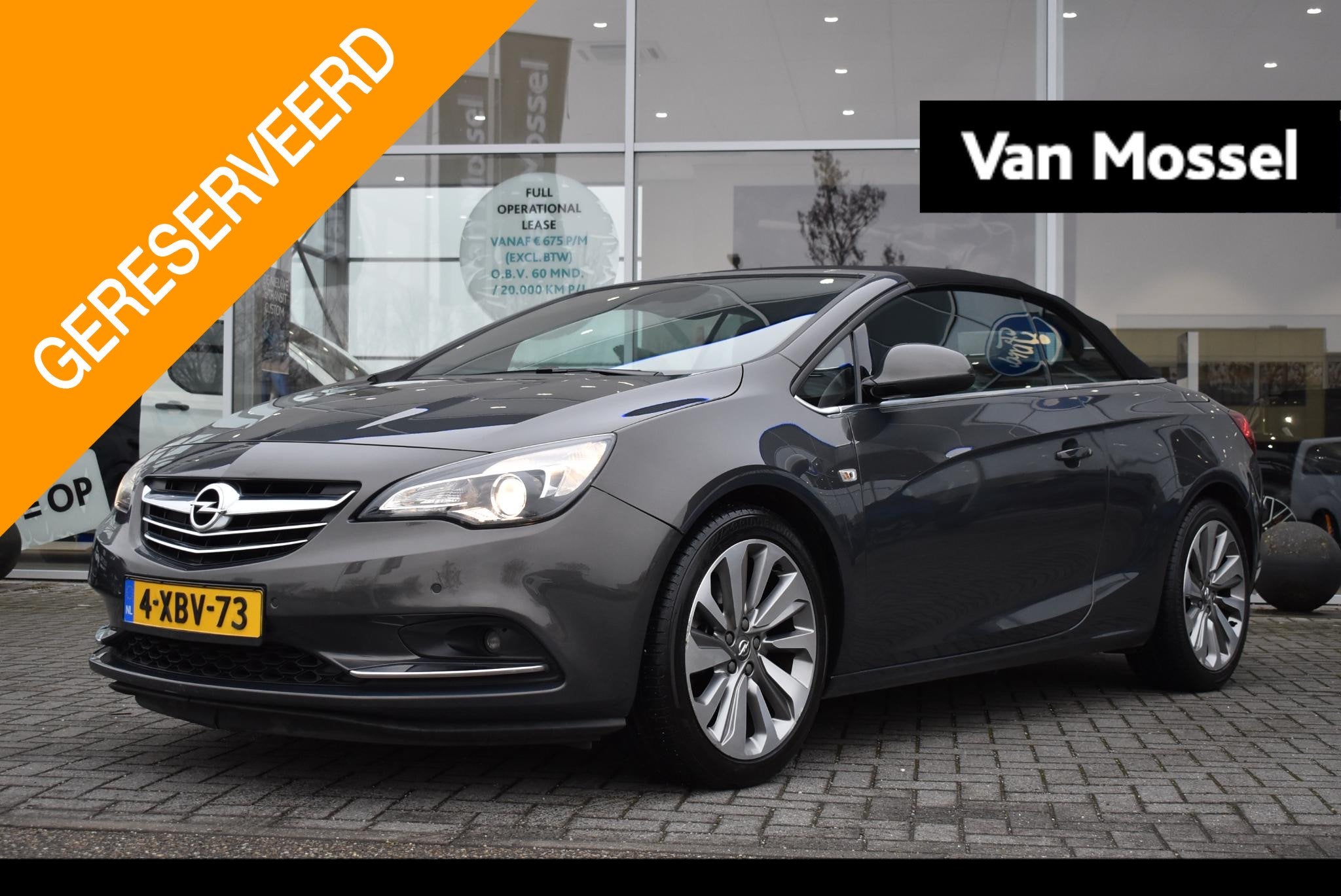 Opel Cascada 1.4 Turbo ecoFLEX Cosmo | Cabriolet | Climate C, Auto's, Opel, Voorwielaandrijving, 12 maanden, 4 cilinders, 4 stoelen