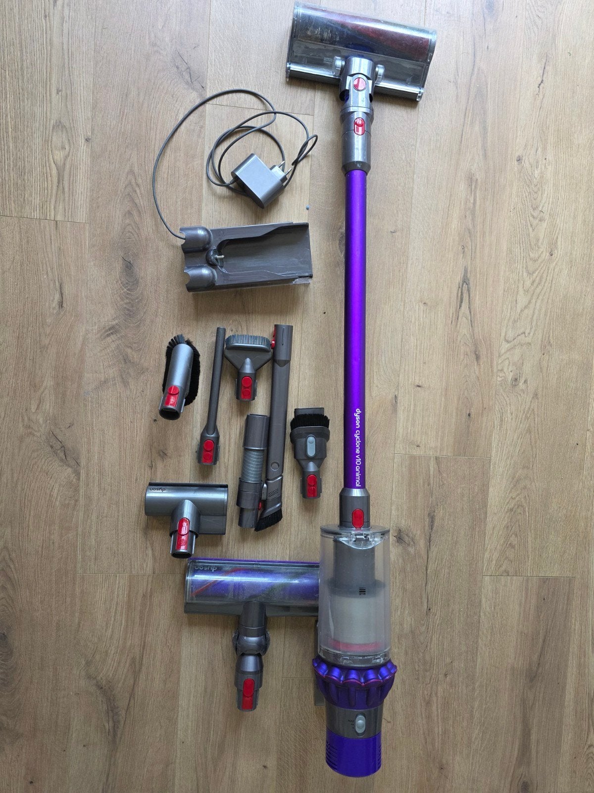 Dyson Cyclone V10 Animal steelstofzuiger, Witgoed en Apparatuur, Stofzuigers, Gebruikt, Ophalen of Verzenden, Dyson, Draadloos