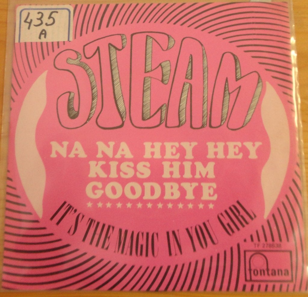 Steam > Na Na Hey Hey Hey him goodbye, Ophalen of Verzenden, Gebruikt, 7 inch, Pop