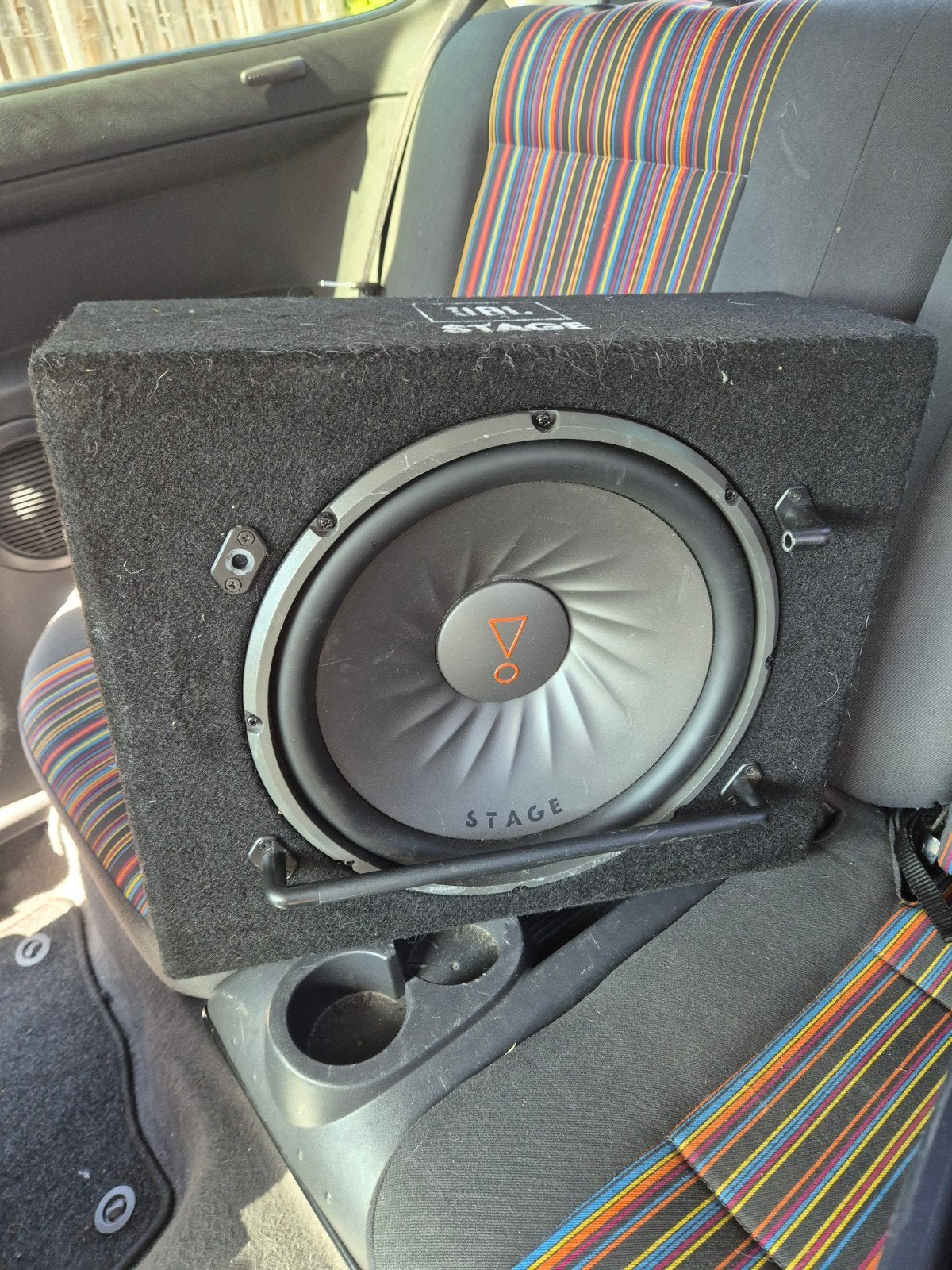 JBL subwoofer voor de auto - Complete set, Ophalen of Verzenden, Zo goed als nieuw
