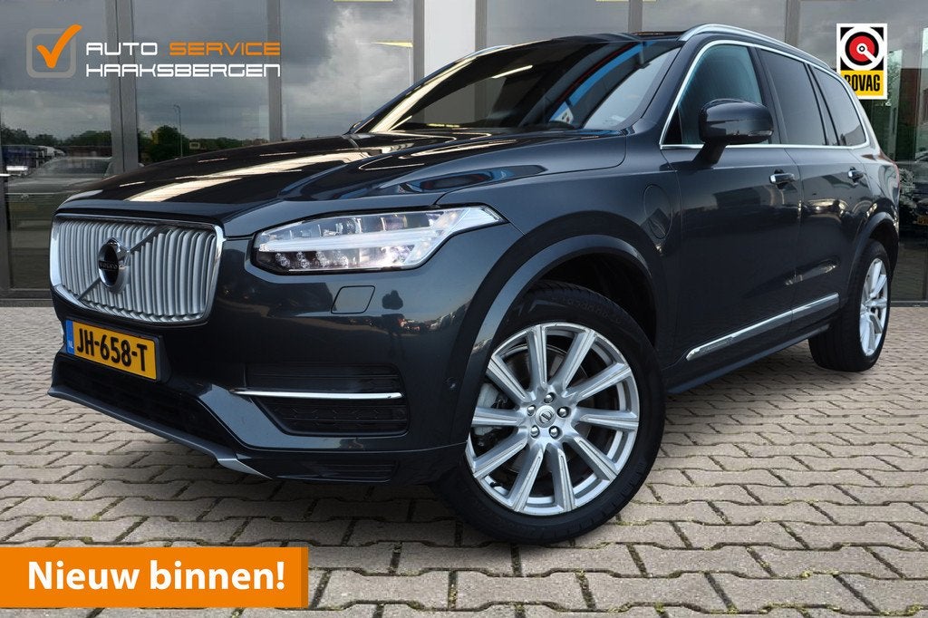 Volvo XC90 2.0 T8 Twin Engine AWD Inscription | Pano | Leder, Gebruikt, 1969 cc, 7 stoelen, Automatische klimaatregeling