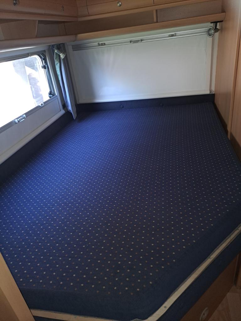 Matras van frans bed te koop aangeboden., Caravans en Kamperen, Caravan accessoires, Ophalen