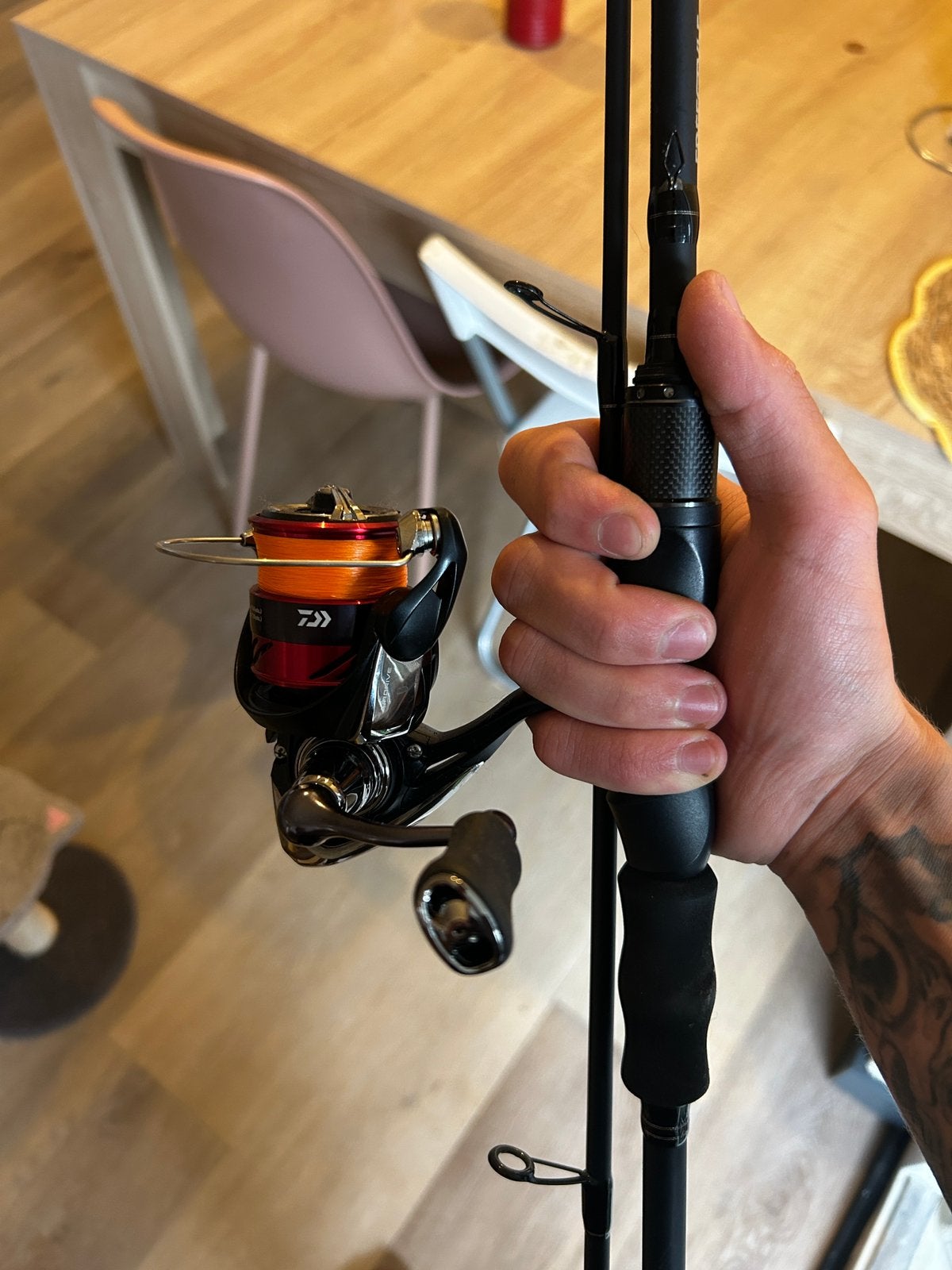 Daiwa ninja 2000+spro freestyle concept, Watersport en Boten, Hengelsport | Roofvissen, Ophalen, Molen