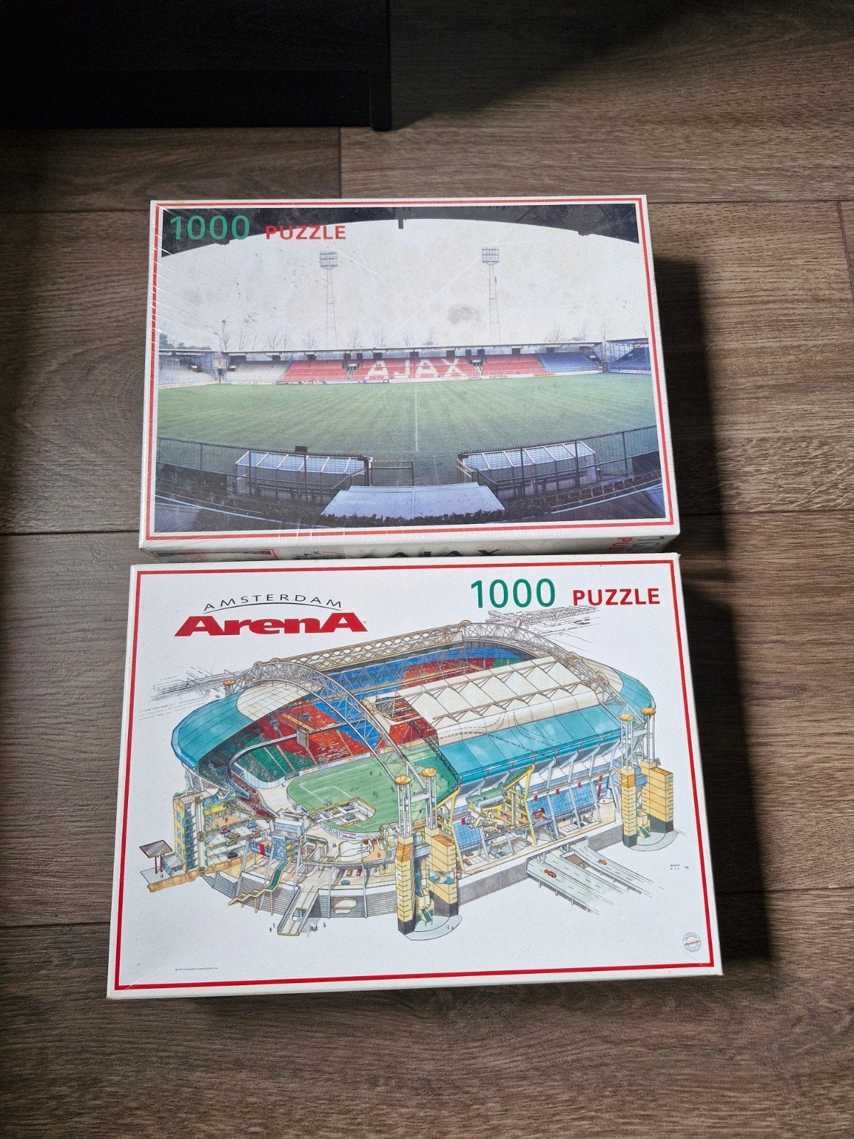 Ajax Puzzels: De Meer en Amsterdam Arena (1000 stukjes), Ophalen of Verzenden
