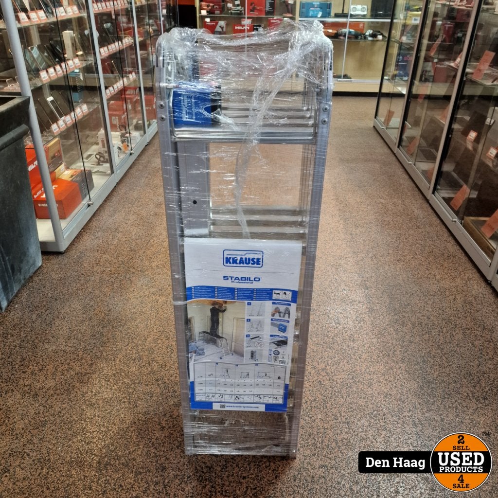 Krause Stabilo multifunctionele vouwladder 4x4 sporten|Nieuw, Flex Ltd., Gebruikt, https://flex.com/contact-us, Nobelstraat 10, 5807 GA Oostrum LB, Limburg, Nederland