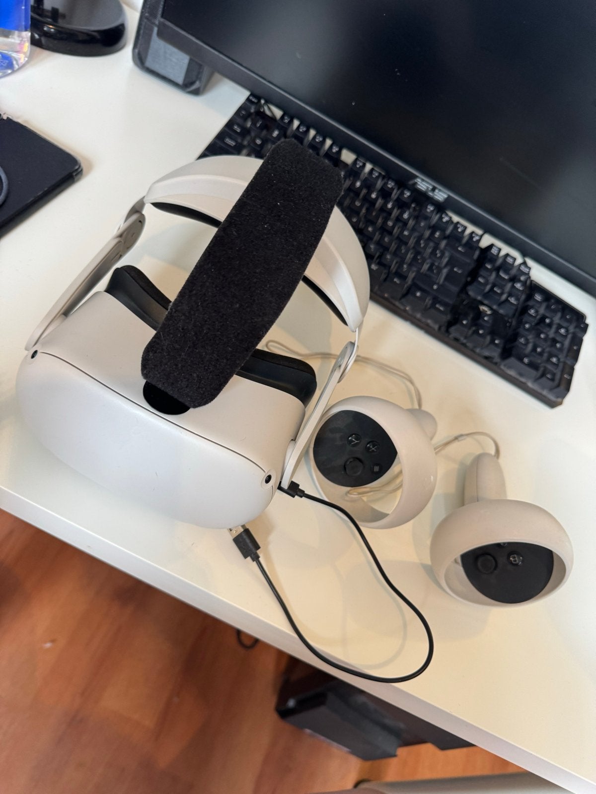 Meta Quest 2 VR-headset met controllers, Ophalen of Verzenden, Zo goed als nieuw, Overige platformen