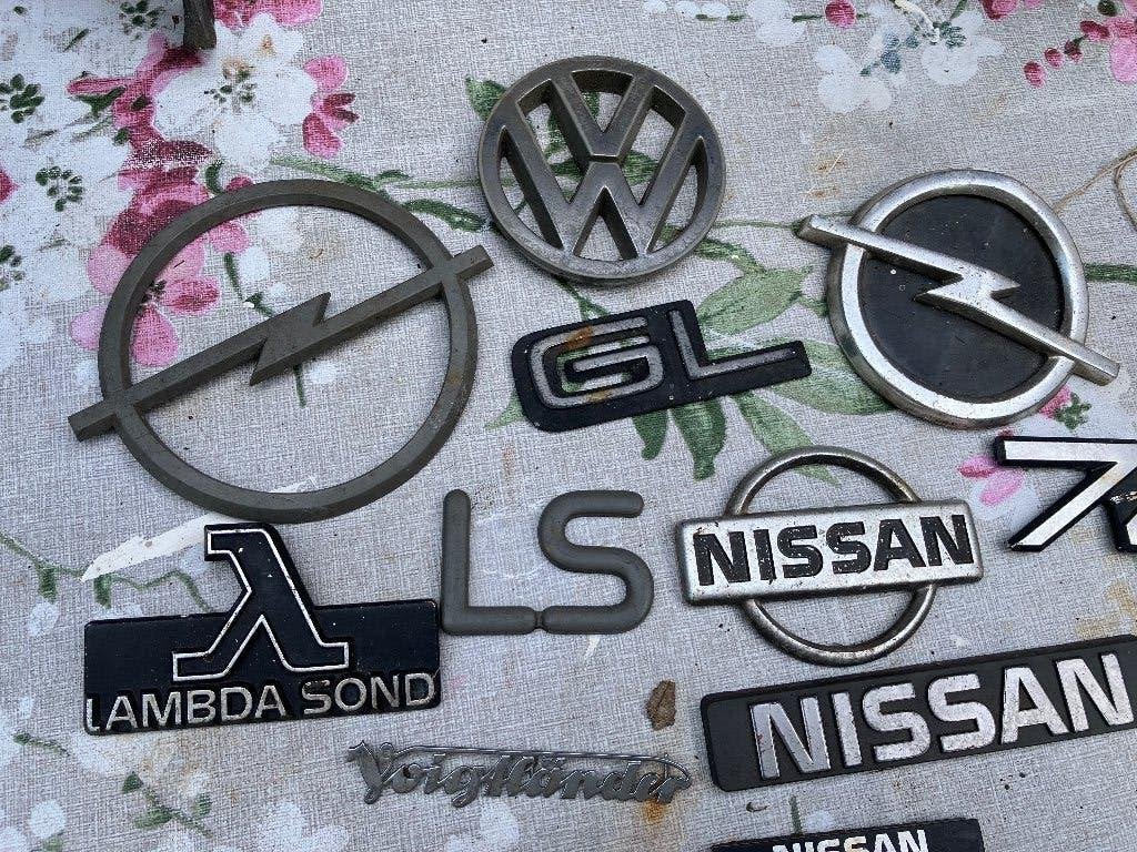 Diverse auto-emblemen en logo's, Verzamelen, Automerken, Motoren en Formule 1, Gebruikt, Auto's, Ophalen of Verzenden