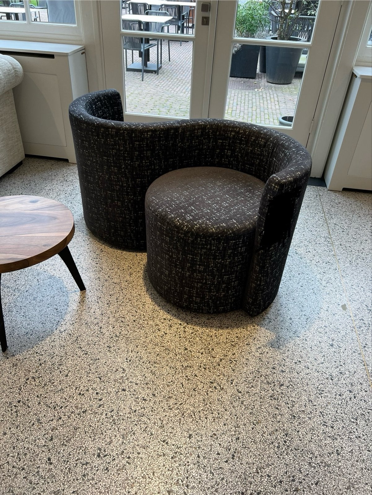 Tete a tete/conversatiebankje Keijser & Co, Gebruikt, 150 tot 200 cm, Tweepersoons, 75 tot 100 cm