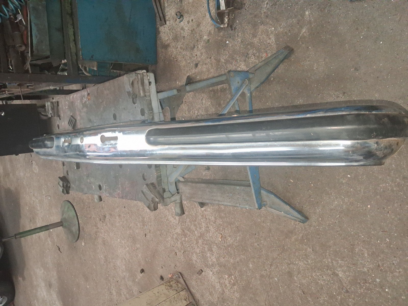 Mercedes W123 Voorbumper - Gebruikt, Ophalen, Gebruikt, Voor, Mercedes-Benz