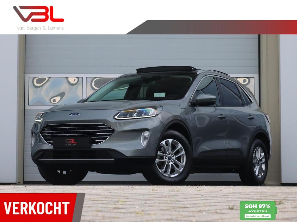 Ford Kuga 2.5 PHEV 225PK Titanium | Trekhaak | Panoramadak |, Auto's, Ford, Bedrijf, Kuga, 360° camera, ABS, Achteruitrijcamera