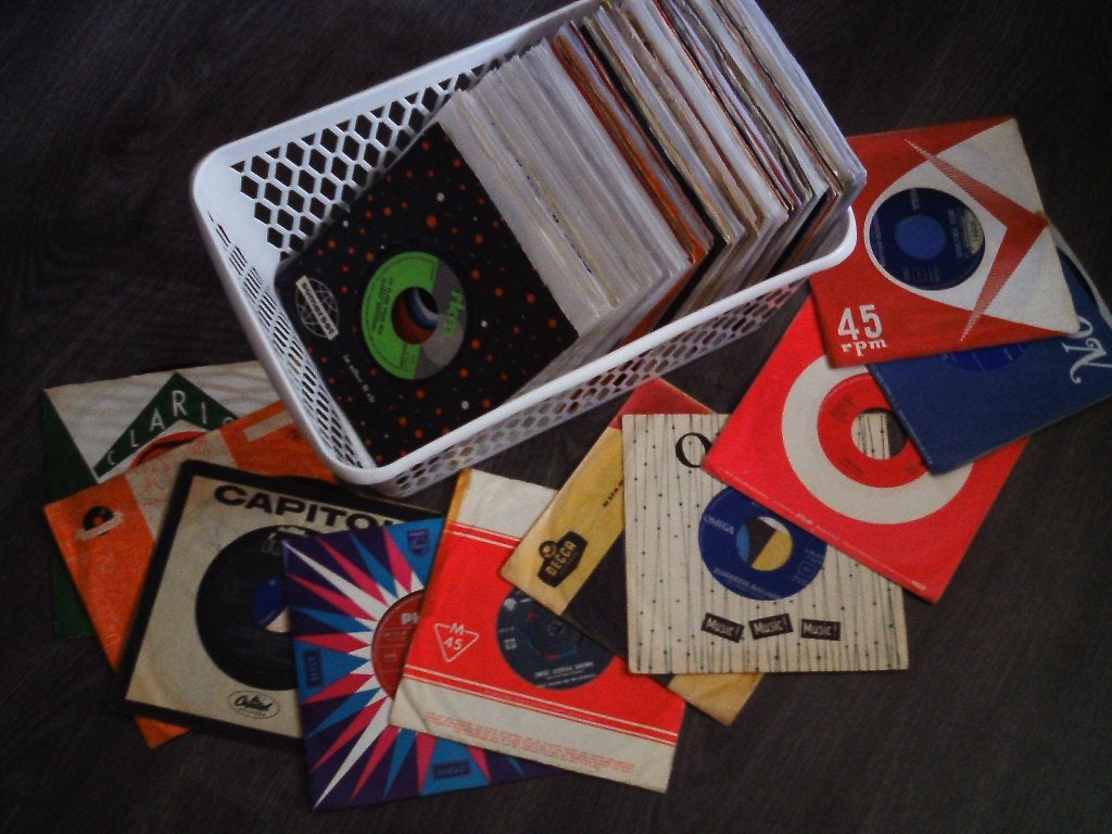 100 stuks - partij vinyl singels -- jukebox --  15jun, 7 inch, Single, Ophalen of Verzenden, Zo goed als nieuw