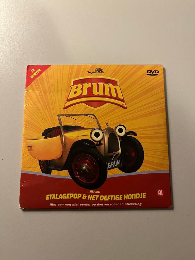 Brum - En de Etalagepop & Het Heftige Hondje DVD, Ophalen, Avontuur, Gebruikt, Alle leeftijden