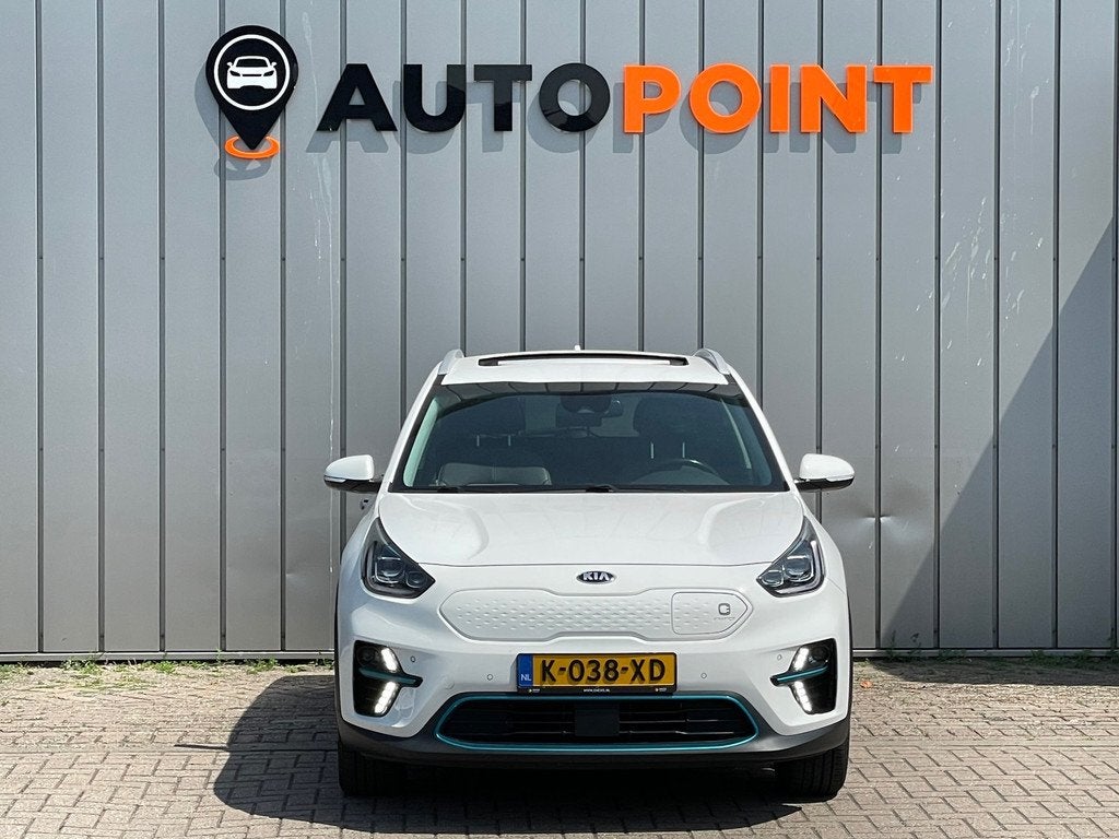 Kia E-Niro KIA Niro e-Niro EV DynamicLine 3-fase SOH 100% in, Gebruikt, Zwart, 1712 kg, Wit