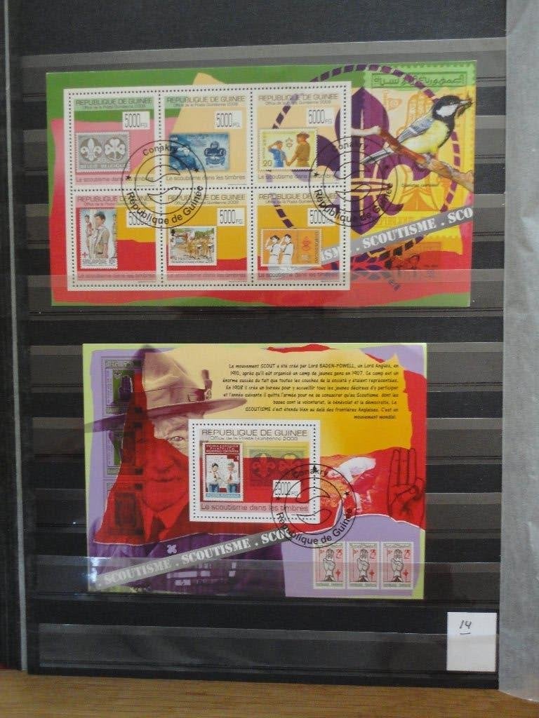 postzegels 14= de guinee, Ophalen of Verzenden, Guinee