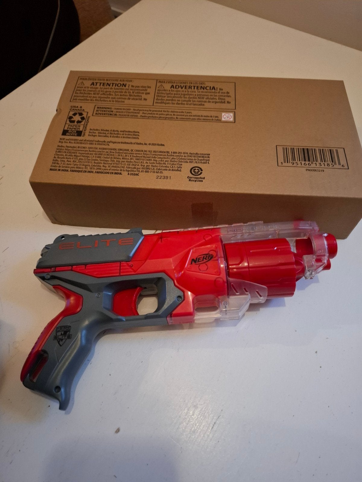 NERF Elite Blaster - nieuw, Ophalen of Verzenden, Nieuw, Jongen of Meisje