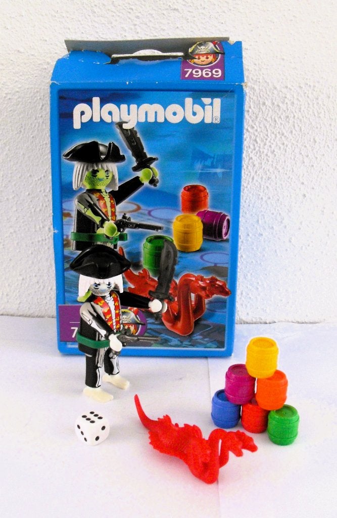 Playmobil Spook Piraat 7969 Compleet Met Spel, Pirates, Complete set, Ophalen of Verzenden, Zo goed als nieuw