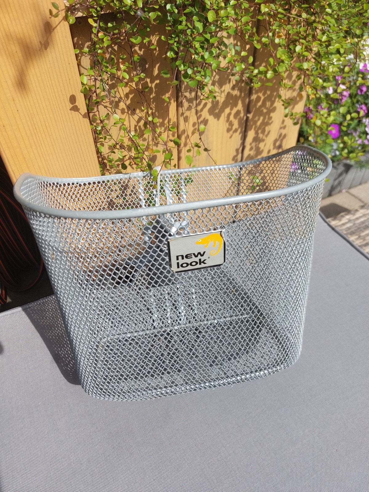 Metalen fietsmand voor aan het stuur met bevestiging, New Look, Stuurbevestiging, Nieuw, Ophalen of Verzenden