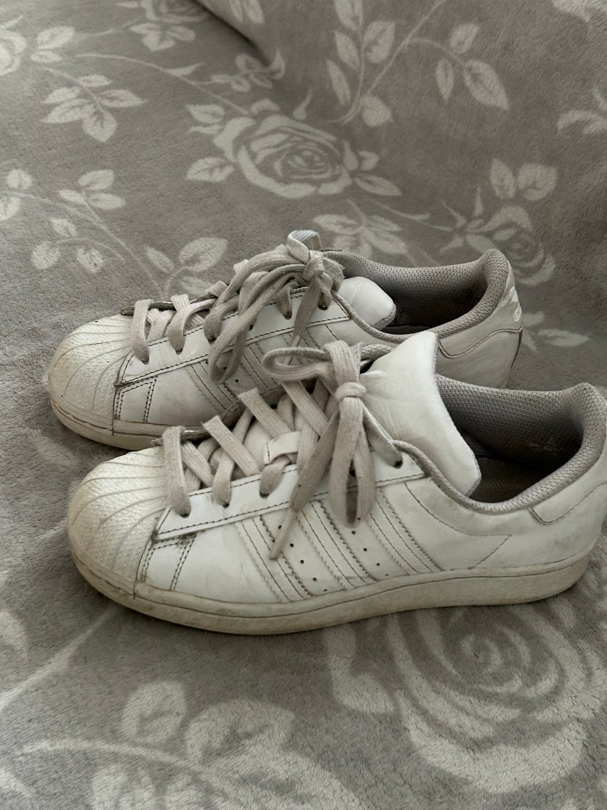 Adidas Superstar sneakers wit - Maat 35.5, Ophalen of Verzenden, Gedragen, Wit, Sneakers of Gympen