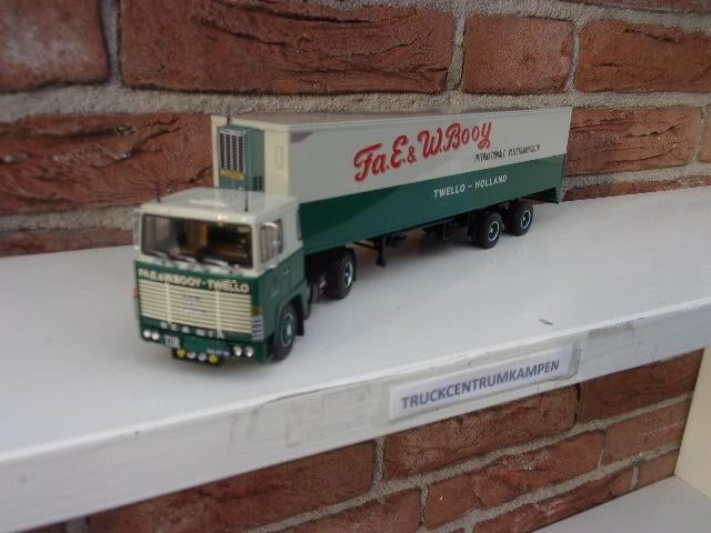 Tekno  Scania  110  met  koeloplegger  van  Booy - mTwello., Ophalen of Verzenden, Nieuw, Bus of Vrachtwagen, Tekno