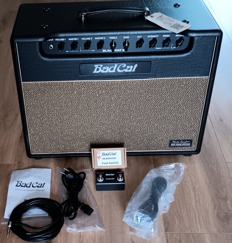 Black Cat 30 Combo Mod Shop Edition met garantie! Nieuwstaat, Muziek en Instrumenten, Versterkers | Bas en Gitaar, Ophalen, Zo goed als nieuw