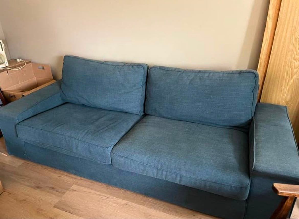 IKEA Kivik bank & relaxfauteuil - incl. levering Arnhem, Modern, Comfortabel, Driepersoons, 75 tot 100 cm, Ophalen of Verzenden