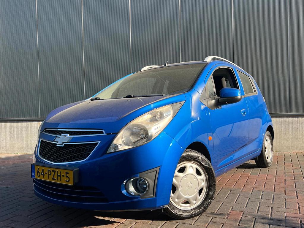 Chevrolet Spark 1.0 16V LS * Airco * 5-deurs * Elek-ramen *, Auto's, Chevrolet, Voorwielaandrijving, Stof, Gebruikt, Zwart