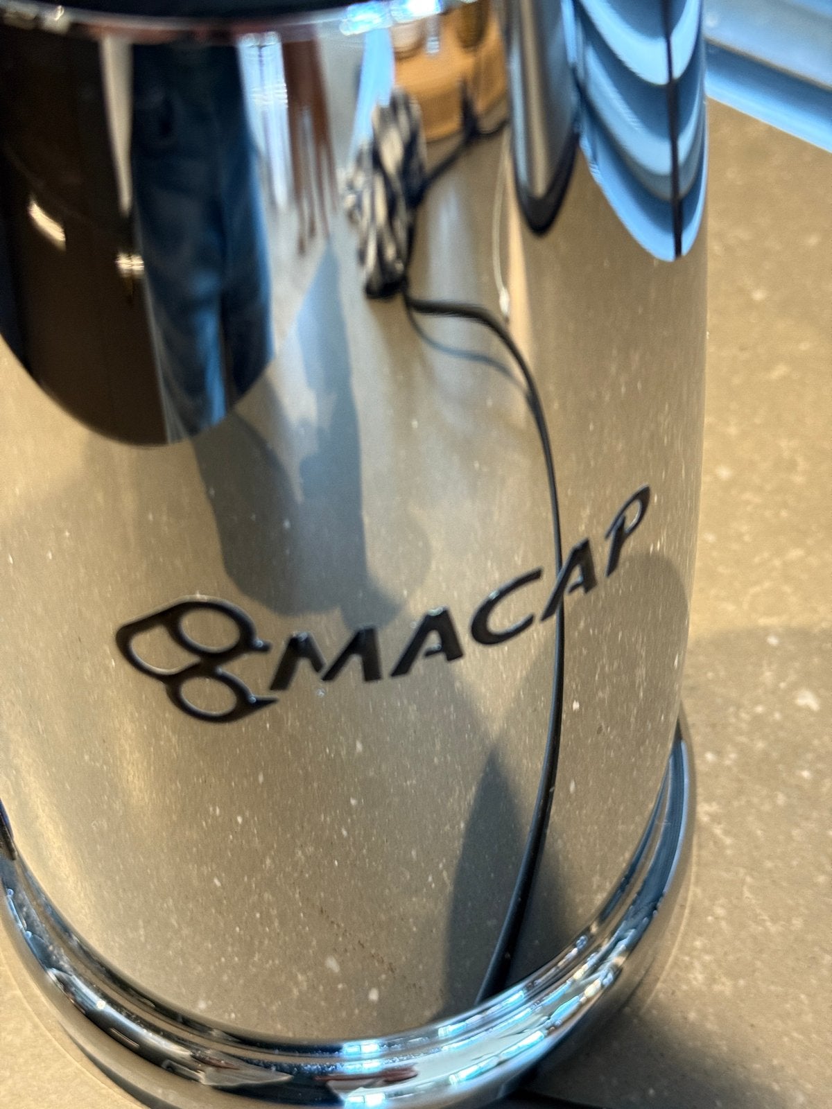 Macap M2D Koffiemolen, Witgoed en Apparatuur, Koffiezetapparaten, Overige modellen, 10 kopjes of meer, Zo goed als nieuw, Koffiebonen