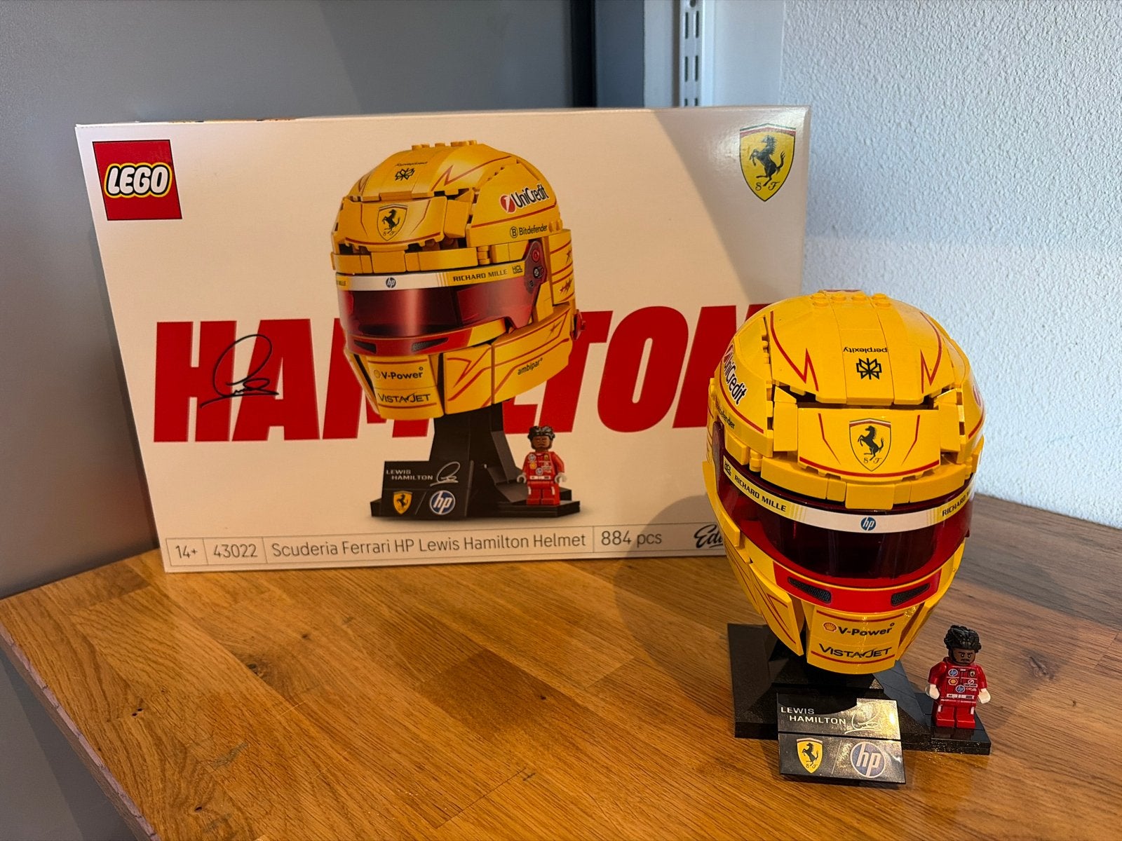 LEGO Ferrari HP Lewis Hamilton Helm - 43022, Ophalen, Zo goed als nieuw, Overige merken