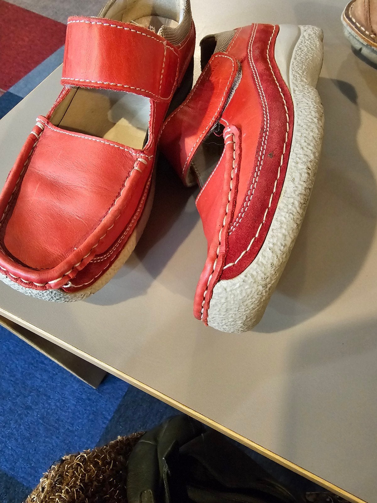 Comfortabele rode Wolky schoenen Roll Combi in maat 40., Wolky, Ophalen of Verzenden, Sneakers of Gympen, Rood