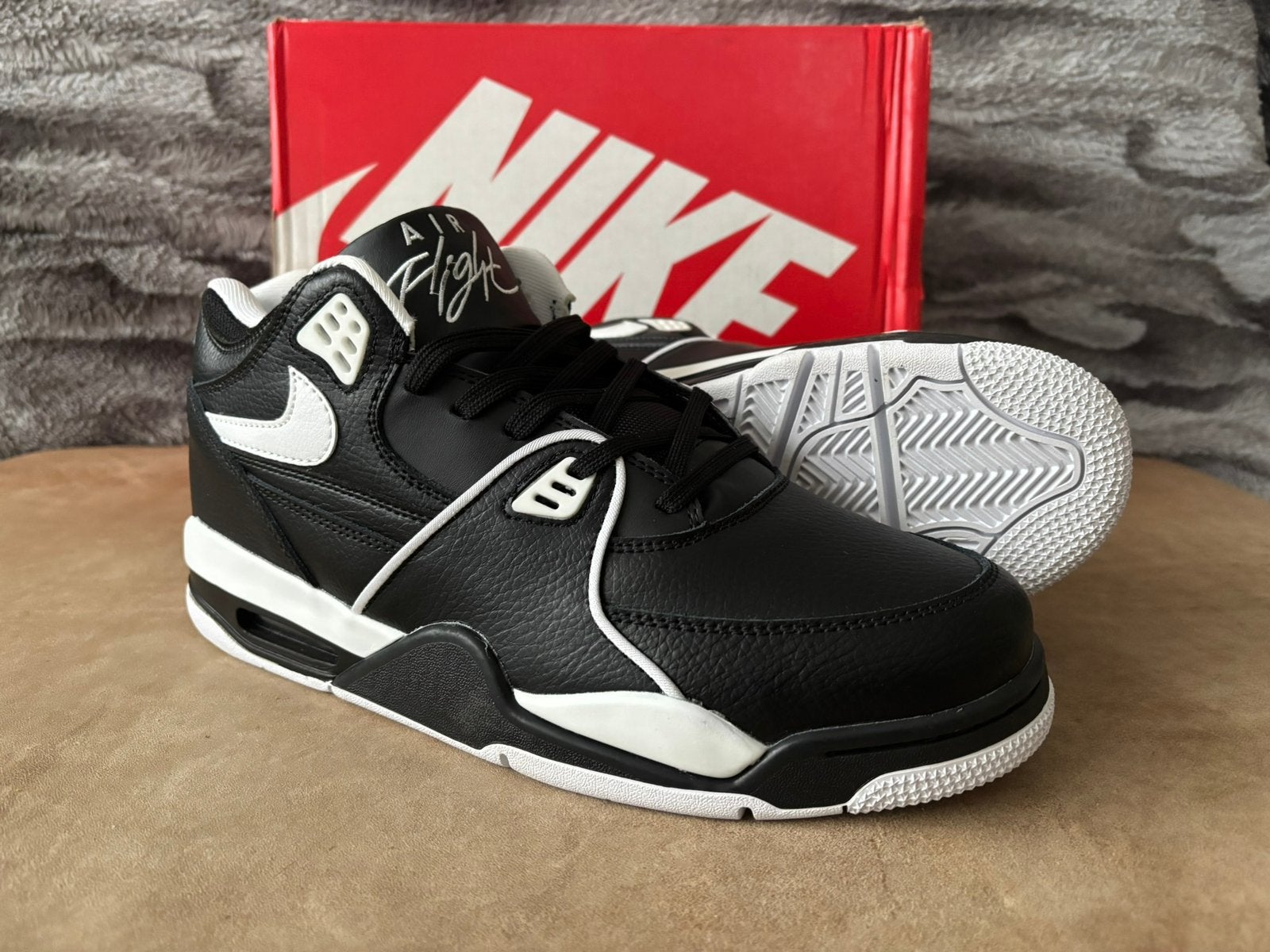 Nike Air Flight ‘89 (Maat 45), Verzenden, Zwart, Nieuw, Sneakers of Gympen