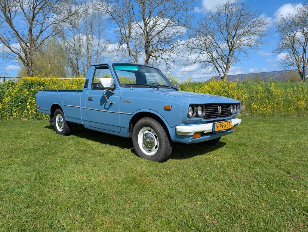 Toyota RN28L HILUX, Auto's, Achterwielaandrijving, Gebruikt, 4 cilinders, Blauw