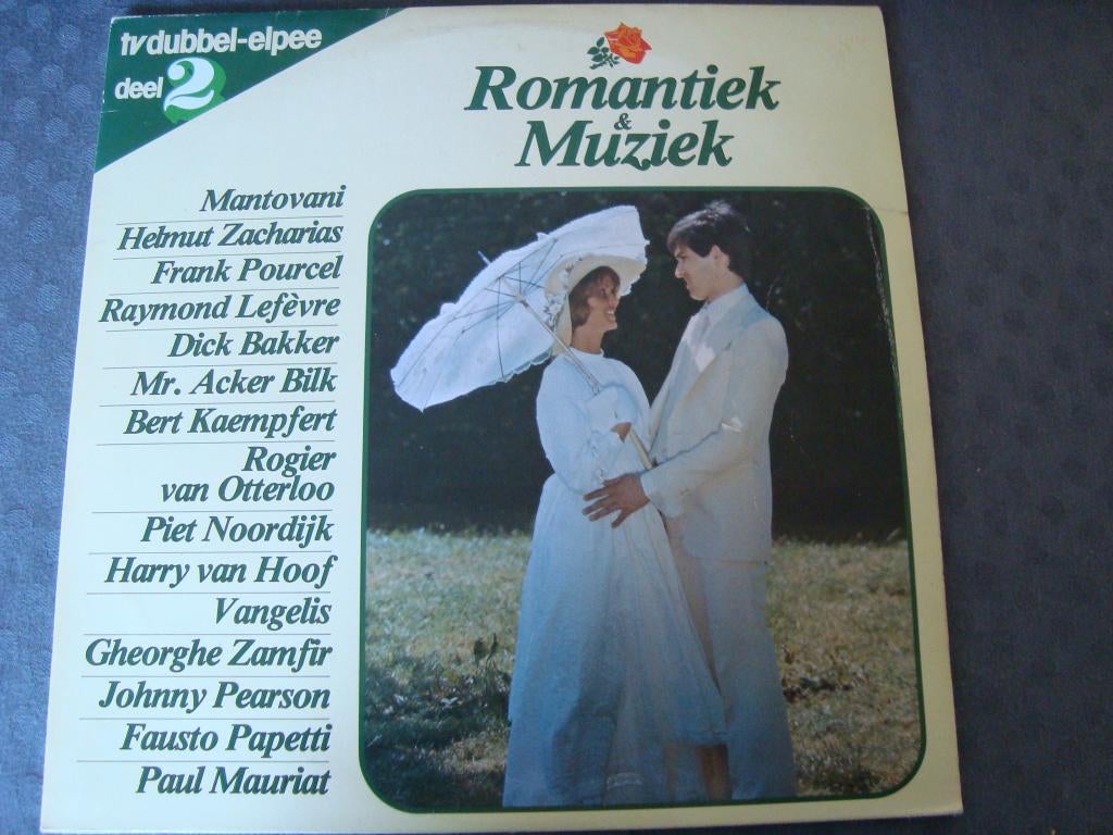 Romantiek muziek deel 2 dubbel lp, Cd's en Dvd's, Vinyl | Overige Vinyl, Ophalen of Verzenden, Zo goed als nieuw, 12 inch