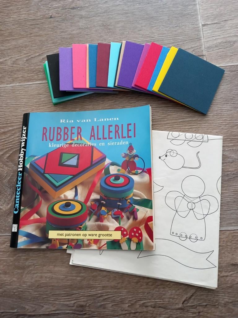 Knutselen met rubber, Hobby en Vrije tijd, Ophalen of Verzenden, Zo goed als nieuw