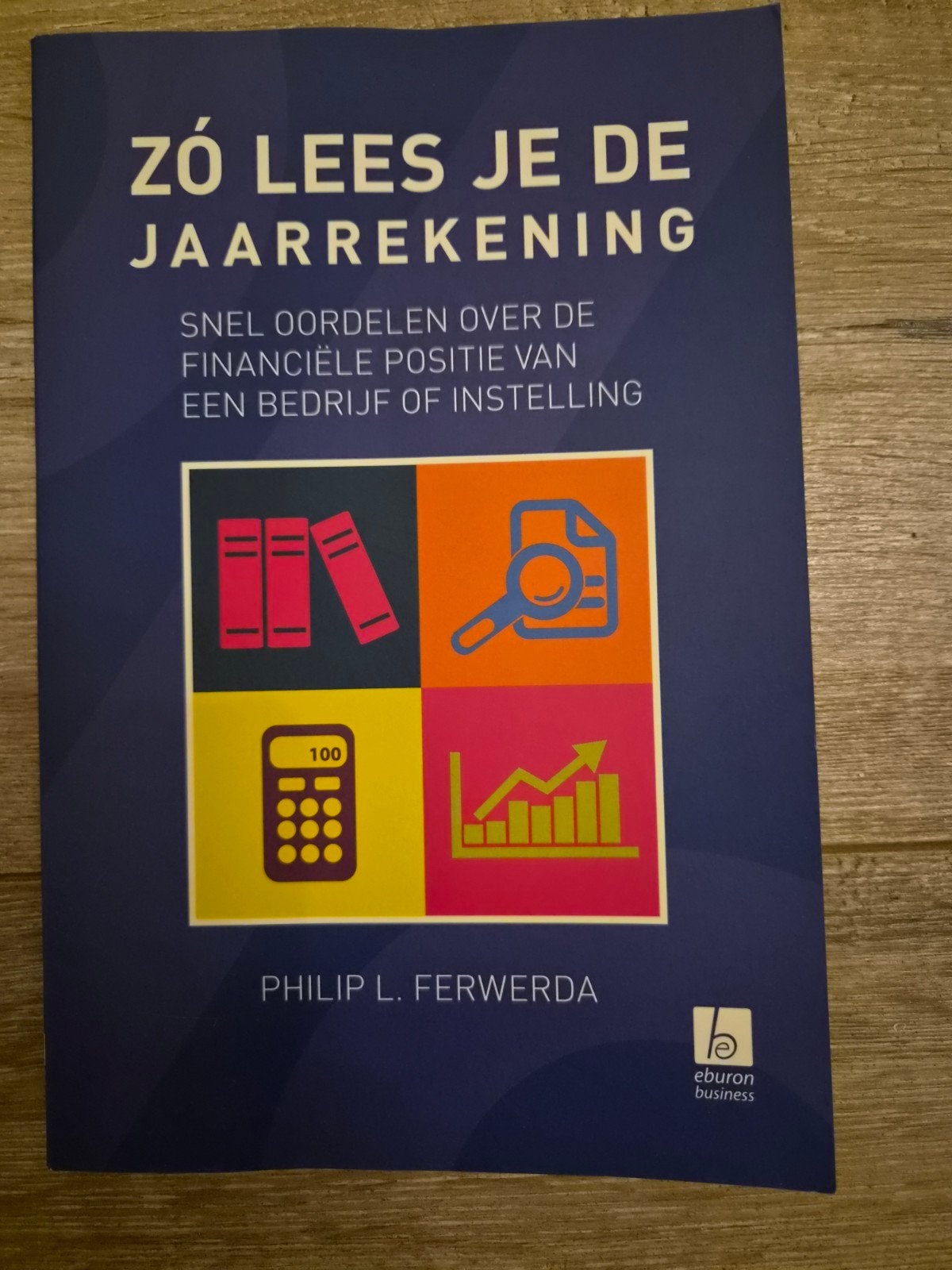 Zo lees je de jaarrekening - Philip L. Ferwerda, Ophalen of Verzenden, Zo goed als nieuw, Accountancy en Administratie, Philip L. Ferwerda