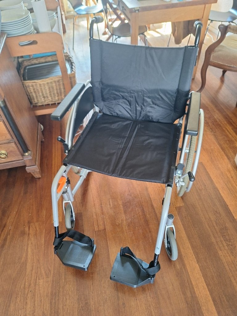 Rolstoel & rollator, Diversen, Rolstoelen, Ophalen, Inklapbaar, Gebruikt, Duwrolstoel